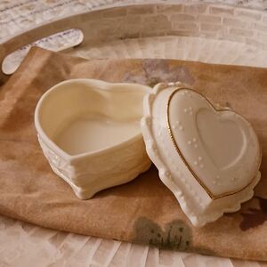 Heart Shaped Musical Trinket Holder, Keepsake Holder